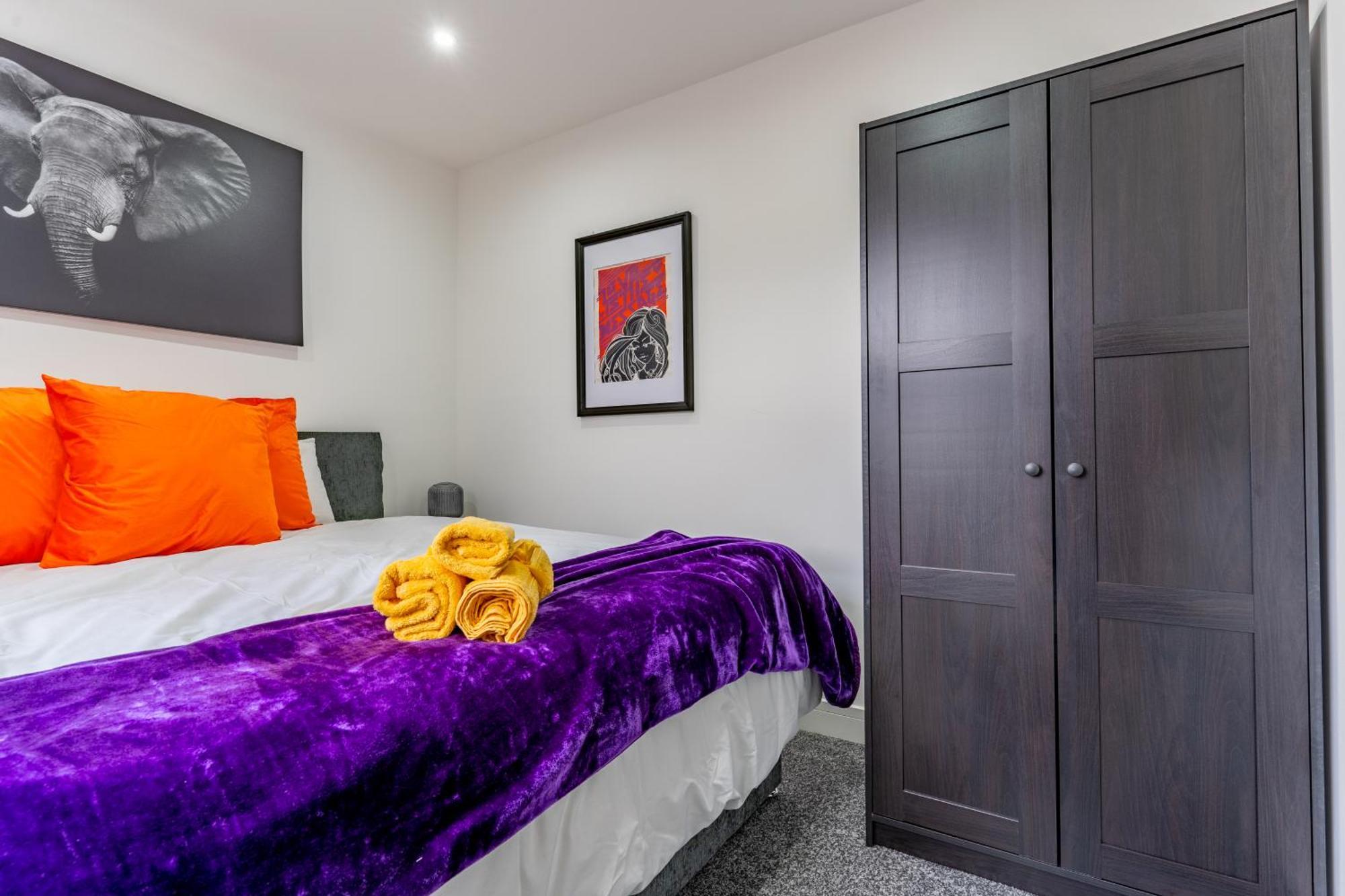 Birmingham Apt-Sleeps 4-Walk To City Centre-Pets Eksteriør bilde