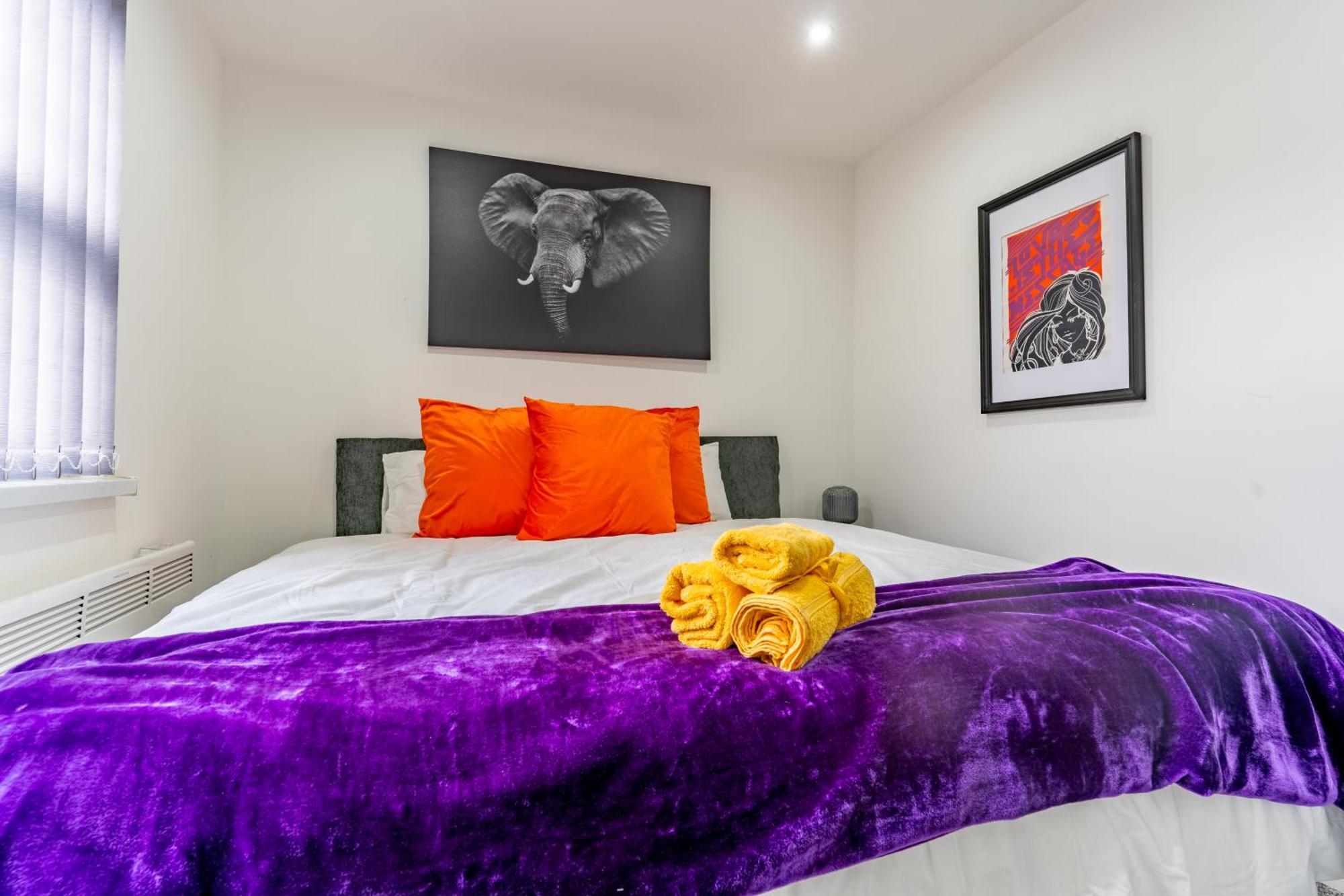 Birmingham Apt-Sleeps 4-Walk To City Centre-Pets Eksteriør bilde